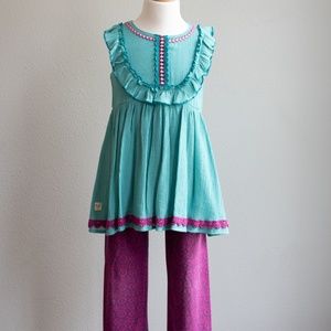 Wildflowers Clothing 3 Piece Set, Size 8